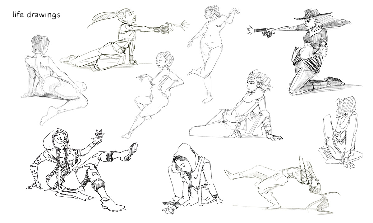 Life Drawings Image One